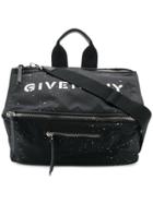 Givenchy Stencil Pandora Messenger Tote - Black