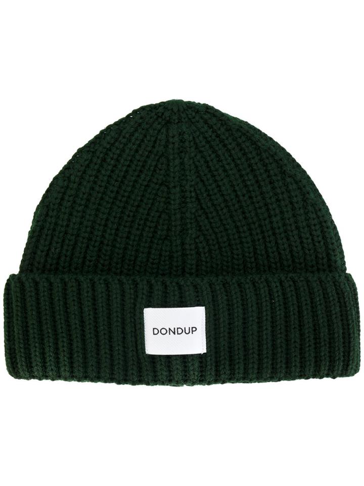 Dondup Ribbed Beanie - Green
