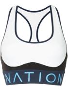 P.e Nation Passing Lane Crop - White