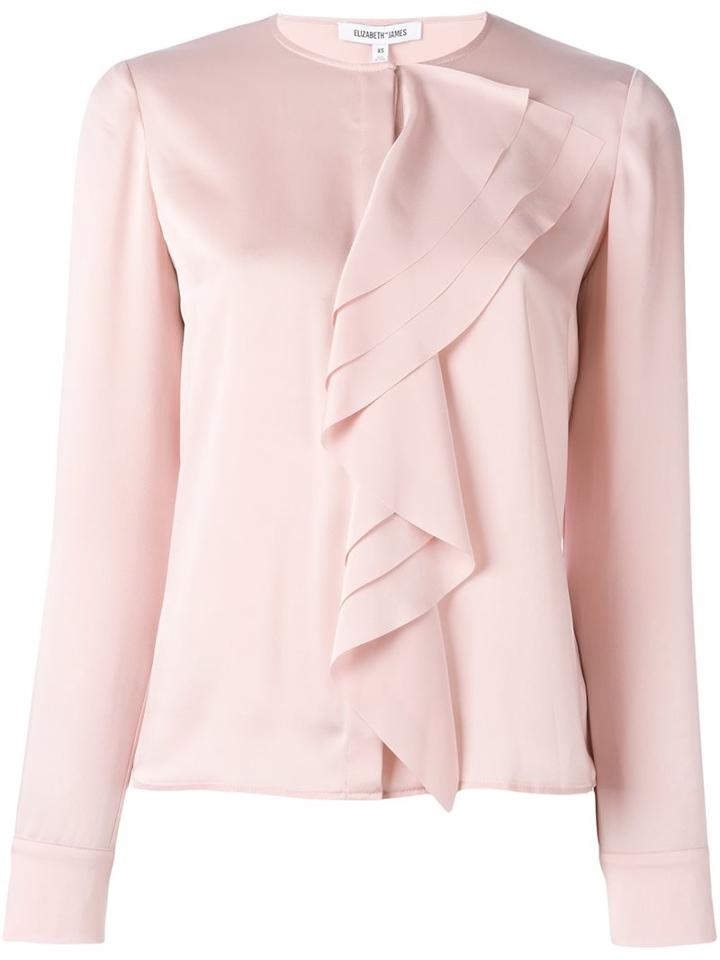 Elizabeth And James 'langley' Blouse, Women's, Size: Small, Pink/purple, Polyester