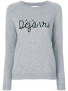 Chinti & Parker Cashmere Déjà Vu Sweater - Grey