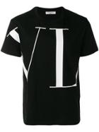 Valentino Vltn Print T-shirt - Black