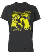 R13 Sonic Youth Print T-shirt - Black