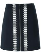 Michael Michael Kors Studded Front Zip Skirt