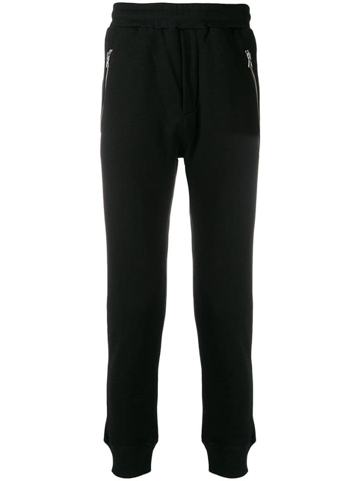 Low Brand Side Logo Track Pants - Black