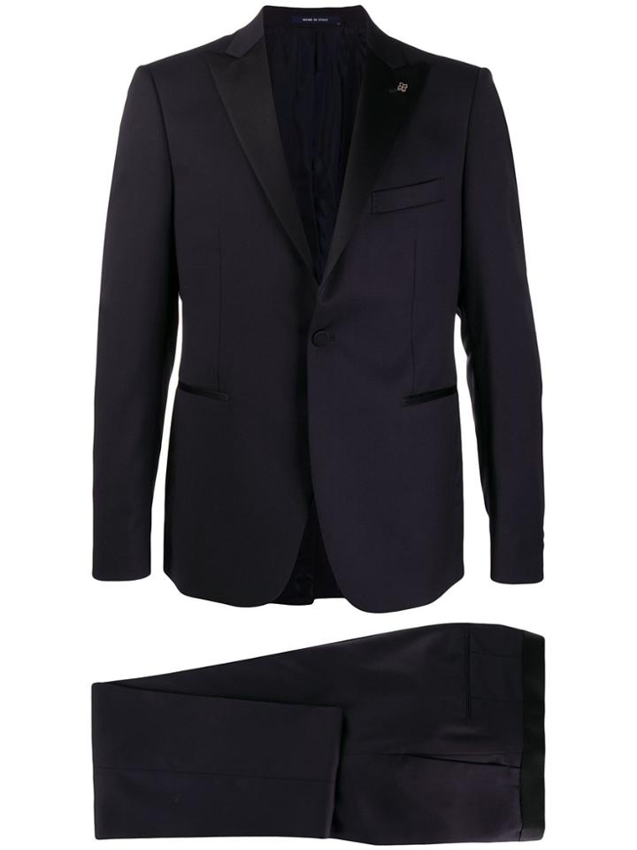 Tagliatore Two-piece Regular-fit Suit - Blue