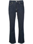 Trave Denim No Excuses Cropped Jeans - Blue