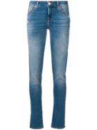 7 For All Mankind Faded Slim Jeans - Blue