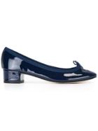 Repetto Ribbon Vamp Pumps - Blue