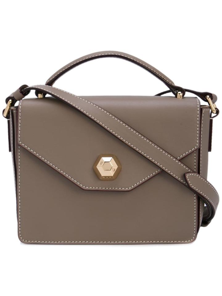 Frances Valentine Mini Midge Crossbody Bag - Grey