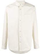 Schnaydermans - Textured Shirt - Men - Cotton - S, Beige, Cotton