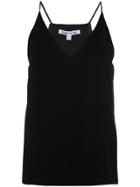 Elizabeth And James Deep V-neck Tank Top - Black