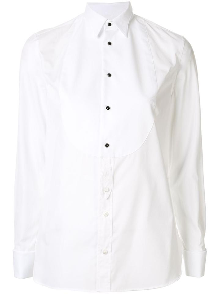 Ralph Lauren Collection Tuxedo Shirt - White