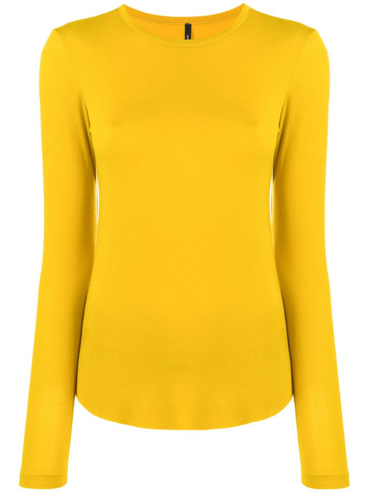 Pierantoniogaspari Crew Neck Sweater - Yellow & Orange