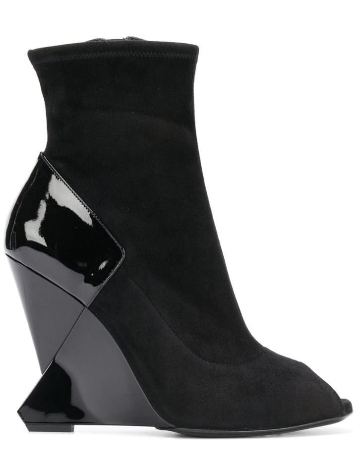 Lanvin Wedge Boots - Black