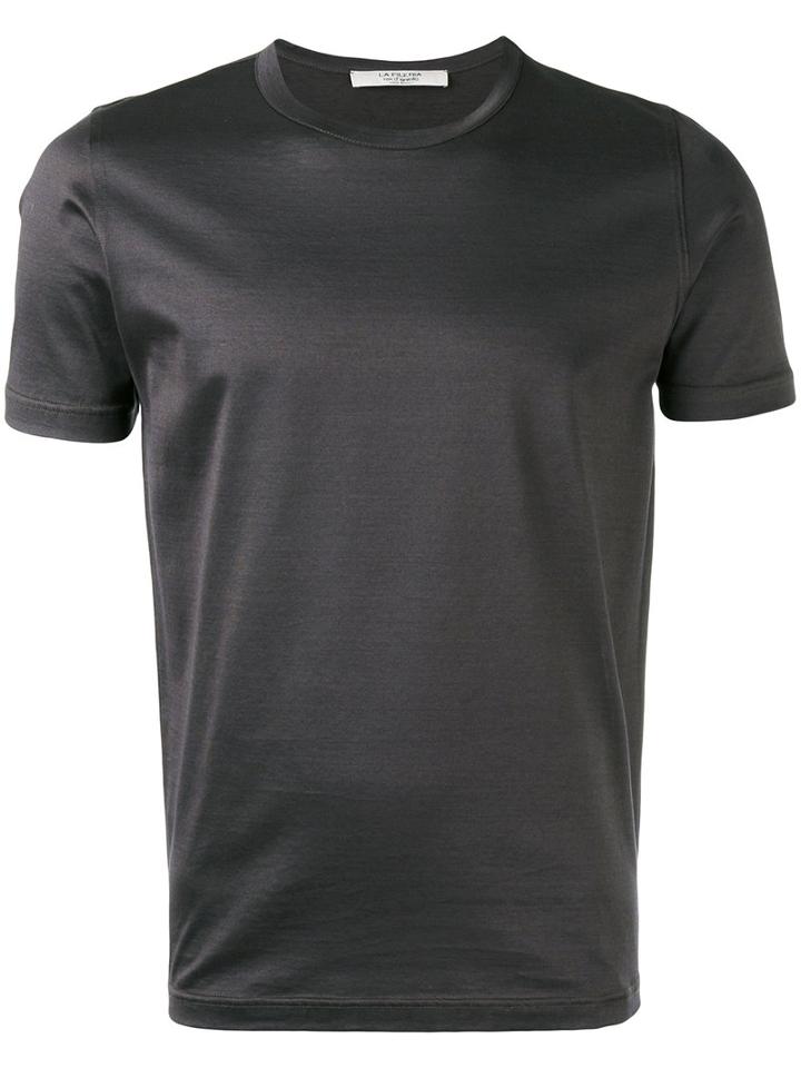 La Fileria For D'aniello - Classic T-shirt - Men - Cotton - 50, Grey, Cotton