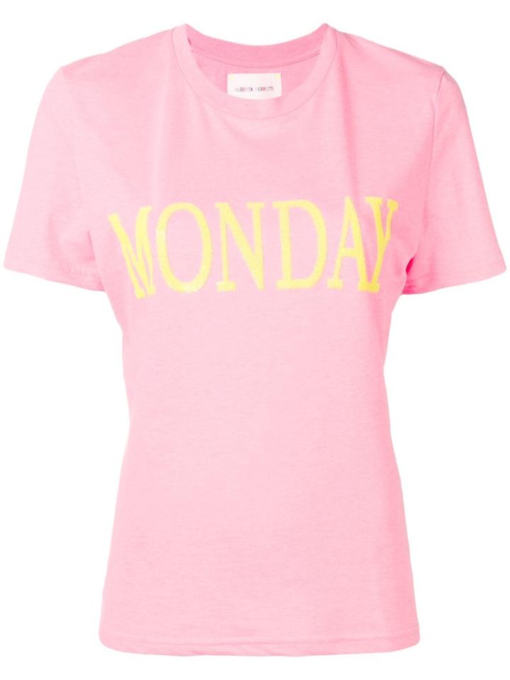 Alberta Ferretti Monday T-shirt - Pink