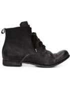 A Diciannoveventitre Distressed Lace-up Boots