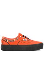 Vans Pearly Punk Era Flatform Sneakers - Orange
