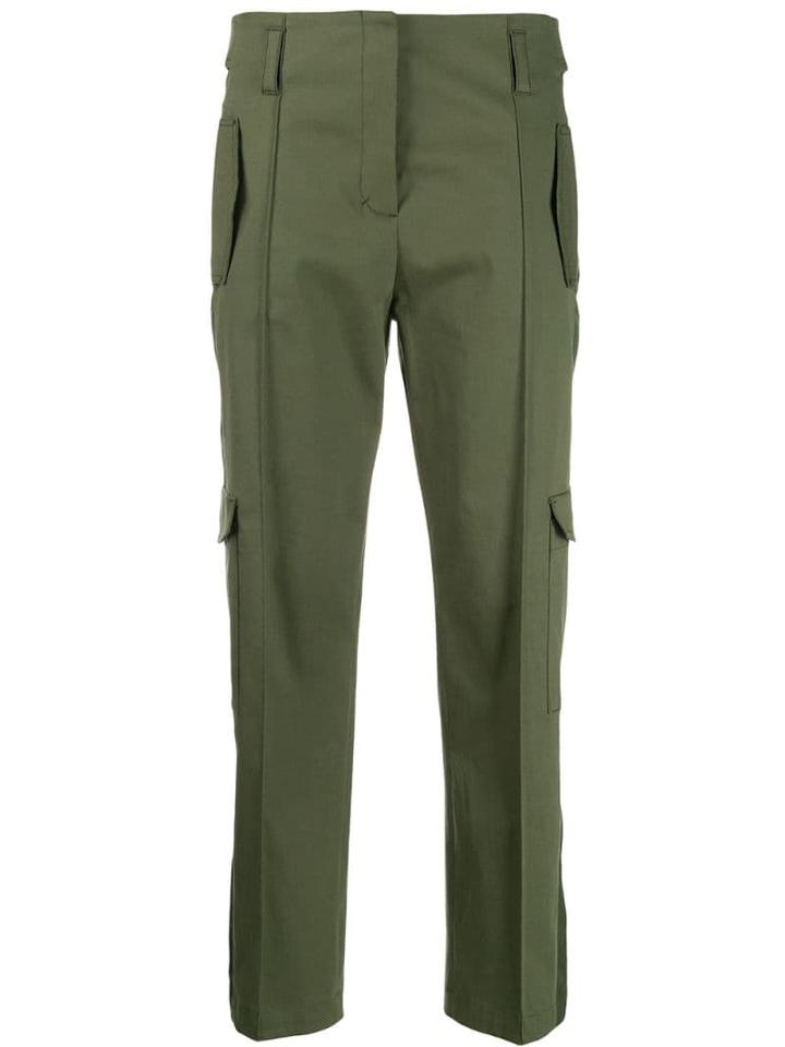 Dorothee Schumacher Cropped Length Trousers - Green