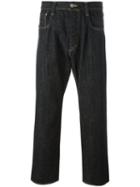 Ganryu Comme Des Garcons Wide Leg Jeans, Men's, Size: Medium, Black, Cotton