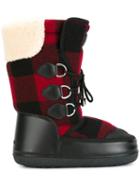 Dsquared2 Ski Snow Boots, Black, Calf Leather/elastodiene/polyester/virgin Wool