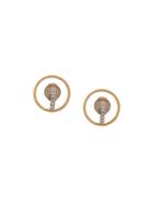 Charlotte Chesnais Crystal Stud Earring - Metallic