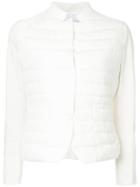 Fabiana Filippi Quilted Cropped Jacket - White