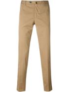 Pt01 Tapered Chinos, Men's, Size: 52, Nude/neutrals, Cotton/spandex/elastane