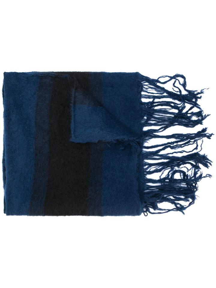 Golden Goose Deluxe Brand Gradient-effect Scarf - Blue