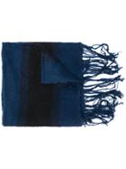 Golden Goose Deluxe Brand Gradient-effect Scarf - Blue