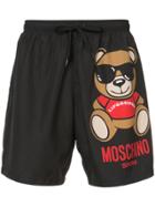 Moschino Teddy Bear Swim Shorts - Black