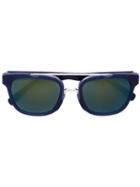 Retrosuperfuture - Square Frame Sunglasses - Women - Acetate - One Size, Blue, Acetate