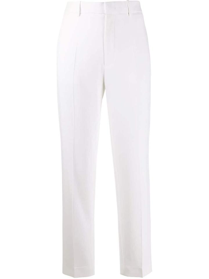 Joseph High Waisted Trousers - White