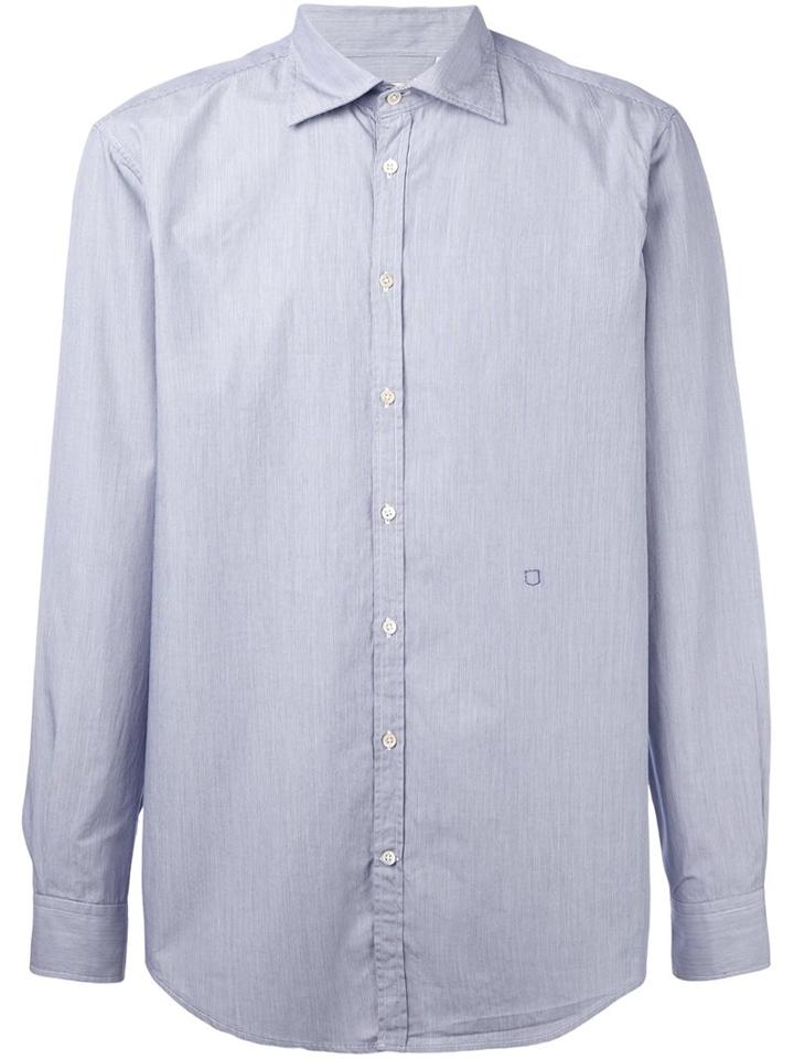 Massimo Alba 'genova' Shirt, Men's, Size: Xxl, Blue, Cotton