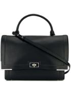 Givenchy Medium 'shark' Shoulder Bag, Men's, Black, Calf Leather