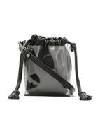 Mara Mac Leather Bucket Bag - Black