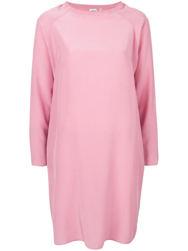Aspesi Shift Dress - Pink & Purple