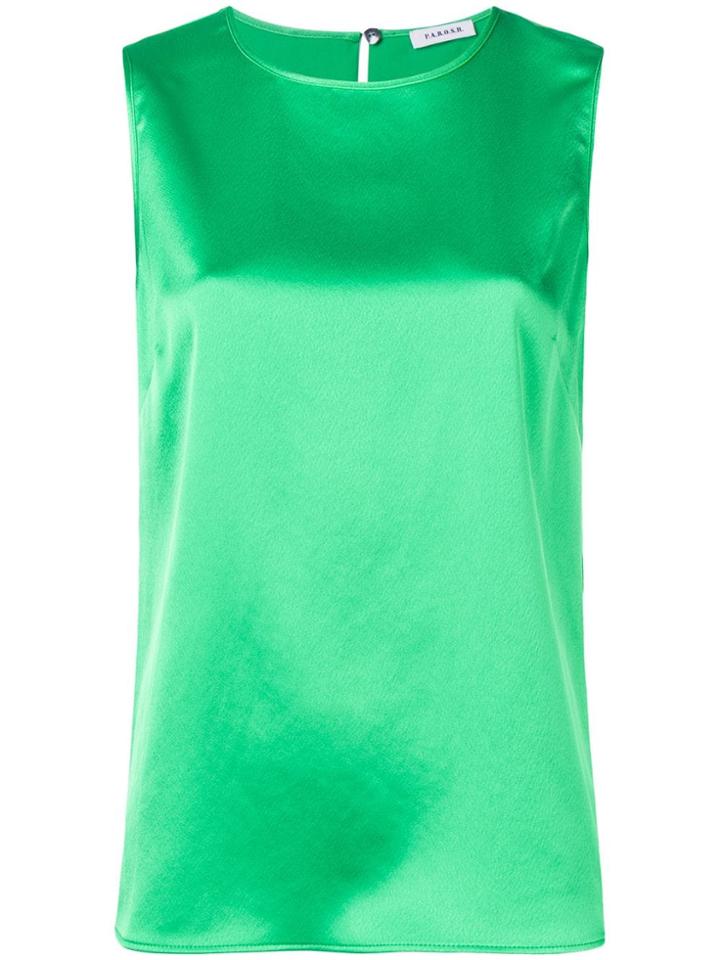 P.a.r.o.s.h. Satin Top - Green