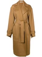 Victoria Beckham Open Front Coat - Brown