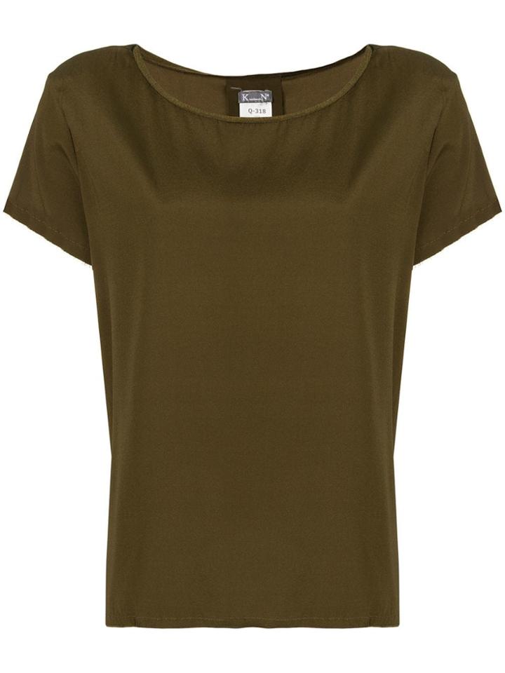 Kristensen Du Nord Short Sleeve Top - Green