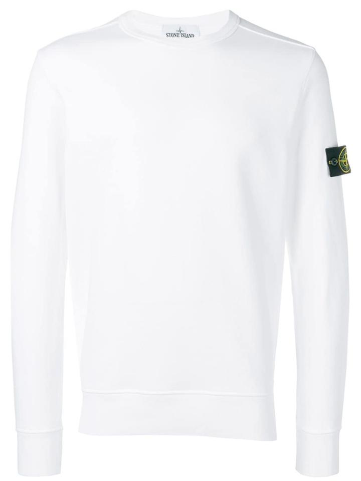 Stone Island Crew-neck Sweater - White