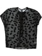 Gianluca Capannolo Sheer Polka Dot Blouse
