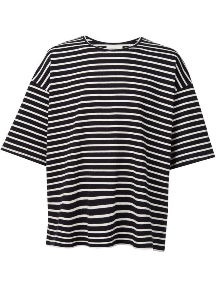 Fear Of God 4th Collection Striped T-shirt, Men's, Size: Xl, Black, Cotton