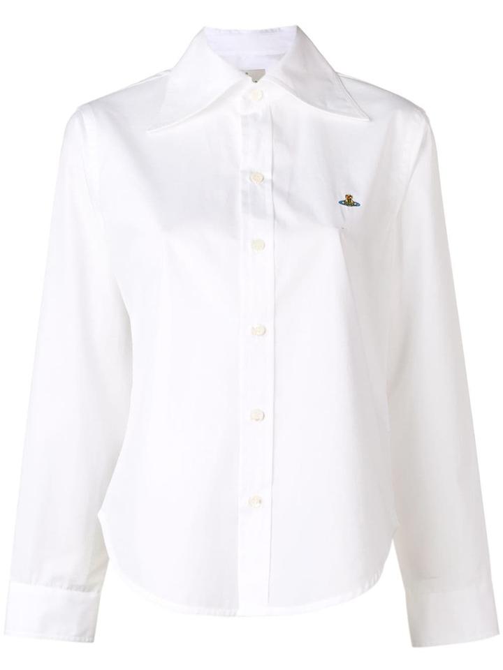 Vivienne Westwood Orb Logo Shirt - White