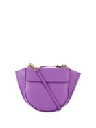 Wandler Top Handle Shoulder Bag - Purple