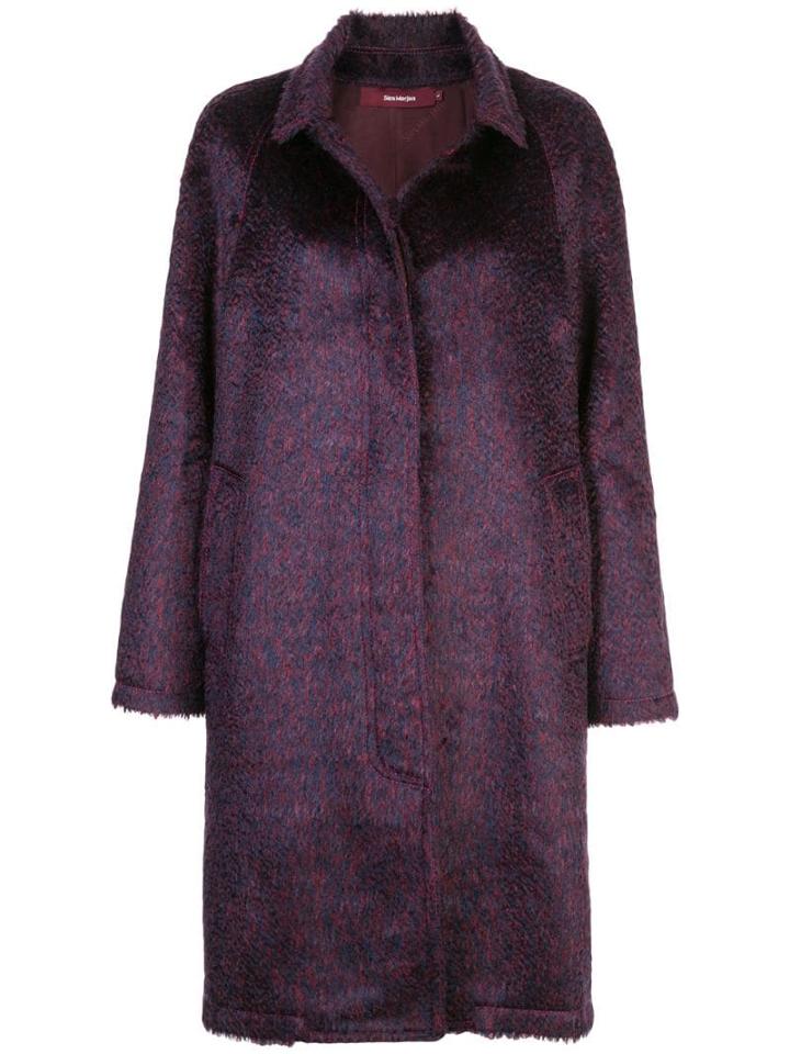 Sies Marjan Car Coat - Purple