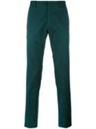 Paul Smith Classic Chinos, Men's, Size: 32, Green, Spandex/elastane/wool