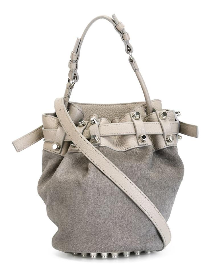 Alexander Wang 'diego' Bucket Crossbody Bag, Women's, Grey
