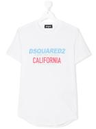 Dsquared2 Kids Logo Print T-shirt - White